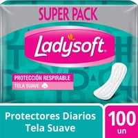 Protector Diario Tela Suave 100 Un Ladysoft