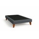 thumbnail image 1 of Base Cama 1.5 Plazas 105x190 Gris Grafito En Lino, 1 of 2