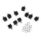 thumbnail image 1 of 10 Unids/set 3,5mm Panel Montaje Jack Hembra Conector Auricular, 1 of 5