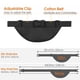 thumbnail image 5 of Fanny Pack Syican Large, impermeable, para mujeres y hombres, 5 of 6