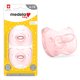 thumbnail image 1 of Chupete para bebé Medela 6-18 meses de silicona, 2 unidades, rosa, 1 of 6