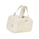 thumbnail image 5 of Bolsa de aseo de viaje bolsa cosmética con mango de transporte organizador de maquillaje portátil para viajes de negocios uso en el hogar para acampar blanco beige, 5 of 5