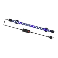 Magideal - Lámpara De Tirarere De Barra De Lámpara Led Para Acuario, Luces Azules Y Blancas, Enchufe Para Piscina Sumergible De La Ue, Lámpara Impermeable Para Pecera 28Cm