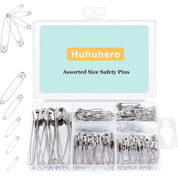 Alfileres de seguridad Huhuhero 160 un surtidos 5.4-1.9 cm