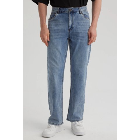 Fashionspark - Jeans Hombre Slim Clásico Azul