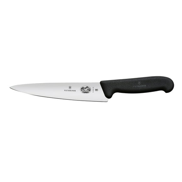 Victorinox Cuchillo Trinchar Fibrox Negro 19 Cm