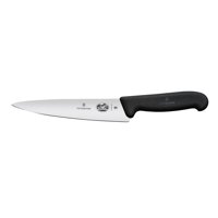 Victorinox - Cuchillo Trinchar Fibrox Negro 19 Cm