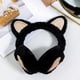thumbnail image 5 of Orejeras de gato cálidas de invierno para mujer, lindas orejeras de gato, diadema de piel sintética para exteriores, 5 of 5