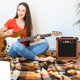 thumbnail image 5 of Amplificador para guitarra eléctrica LyxPro de 20 W con altavoz de caoba, 5 of 5