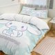 thumbnail image 1 of Cinnamoroll 3-Piece Twin Bed Set - Includes 1 Single Comforter And 2 Pillowcases Bedding - Fade Resistant Microfiber - Cinnamoroll, 1 of 4