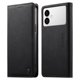 thumbnail image 1 of Funda Billetera de Cuero para [Samsung Galaxy S26 Edge], Bloqueo RFID, Tarjetas y Soporte Negro, 1 of 5