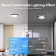thumbnail image 3 of Luz LED de techo WKONCLDY de 12" 3200 lm 5000 K 110 V, paquete de 6, 3 of 7