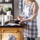 thumbnail image 5 of Delantal DII Buffalo Check Classic Farmhouse azul stonewash, 5 of 8