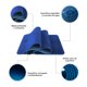 thumbnail image 4 of Mat de Yoga Diseño Líneas de Ajuste Corporal Azul, 4 of 6