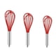 thumbnail image 1 of Batidor de silicona para cocina, minibatidor de alambre de globo, batidor de huevos manual de acero inoxidable y silicona con revestimiento antiadherente, para mezclar, batir, remover, cocinar y horne, 1 of 6