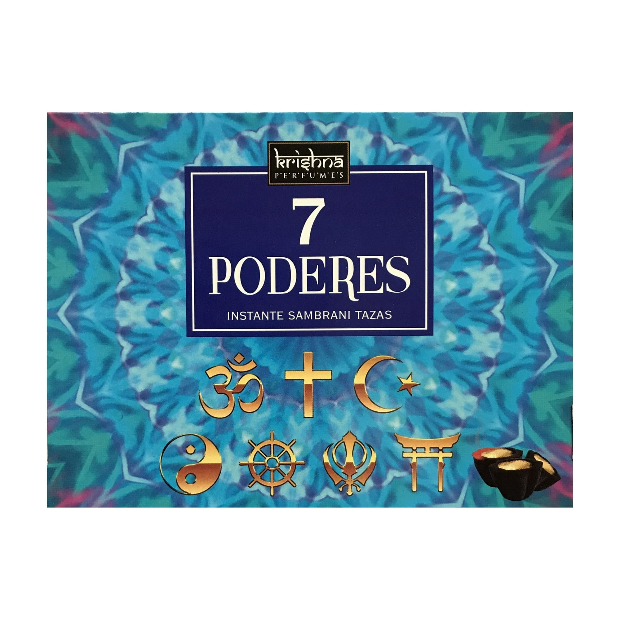 Krishna - Resina Natural En Copa Propósito 7 Poderes Caja 12 Unidades