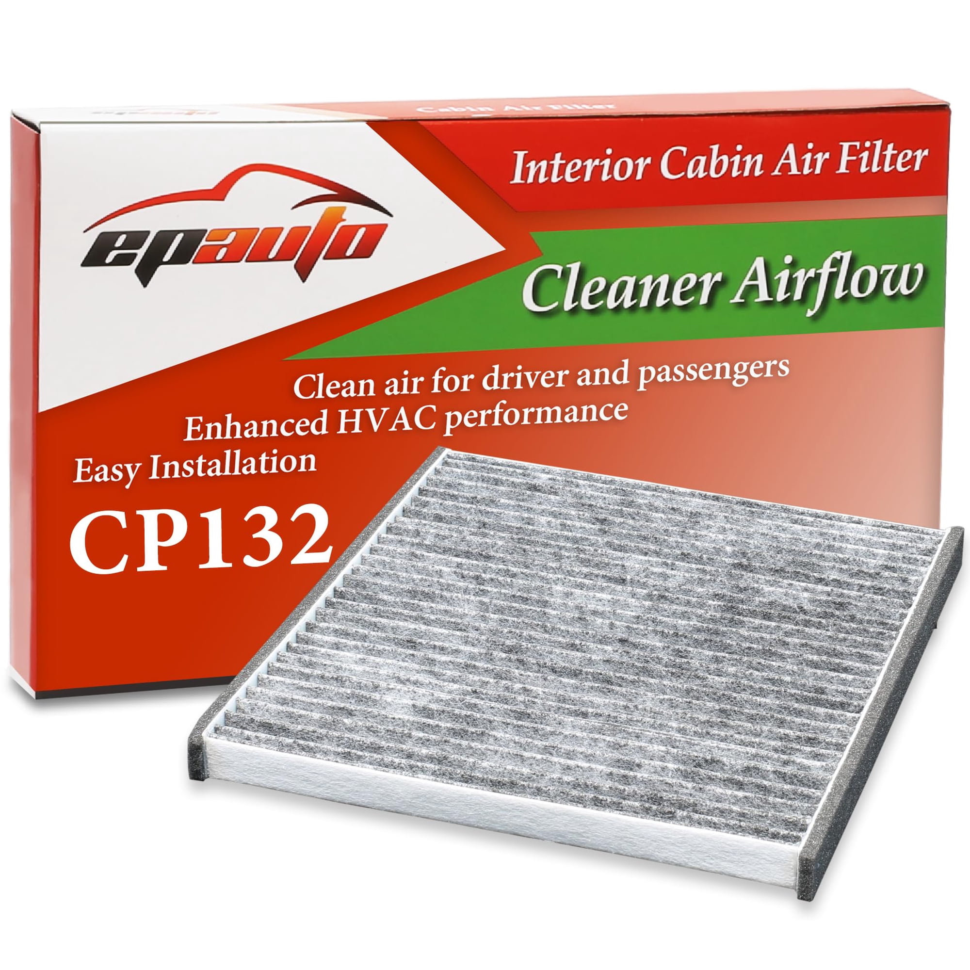 Filtro De Aire De Cabina Epauto Cp132 (cf10132) Con Carbón Activado