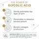 thumbnail image 5 of Limpiador exfoliante facial con ácido glicólico de árbol botánico, 30 ml x 3, 5 of 9