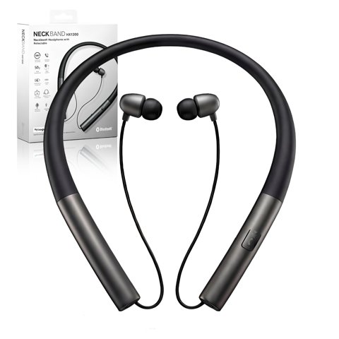 Audífonos Piiwiau Con Banda Para El Cuello Bluetooth Ipx5 A