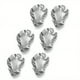 thumbnail image 1 of 6pcs, Stainless Steel Baked Oyster Shells, Reusable Clam Shells, For Baking Roasting Oyster Shells, For Cooking Silvery Oyster Roasting, Making Shells Kitchen Metal Oyster Seafood Clam Scallops, BBQ A, 1 of 4