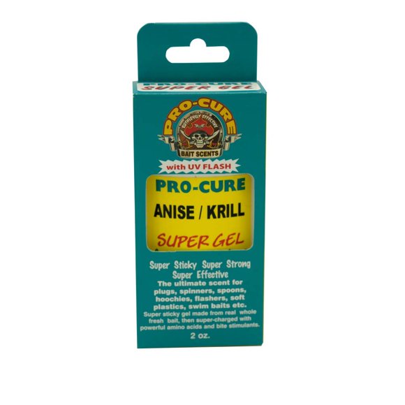 Súper gel Pro-Cure para pesca, anís y krill, 60 ml
