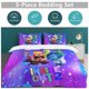 thumbnail image 5 of x212 Inside Out 2 Bed Duvet Cover Microfiber Bedding Sets 3D Printed Lightweight 3 Piece Comforter Sets, 1 Duvet Cover And 2 Pillow Shams for Kids Boys Girls 79"x90" jn212, 5 of 5