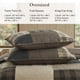 thumbnail image 5 of Juego De Colcha Woolrich Winter Hills Reversible Color Canela, 5 of 9