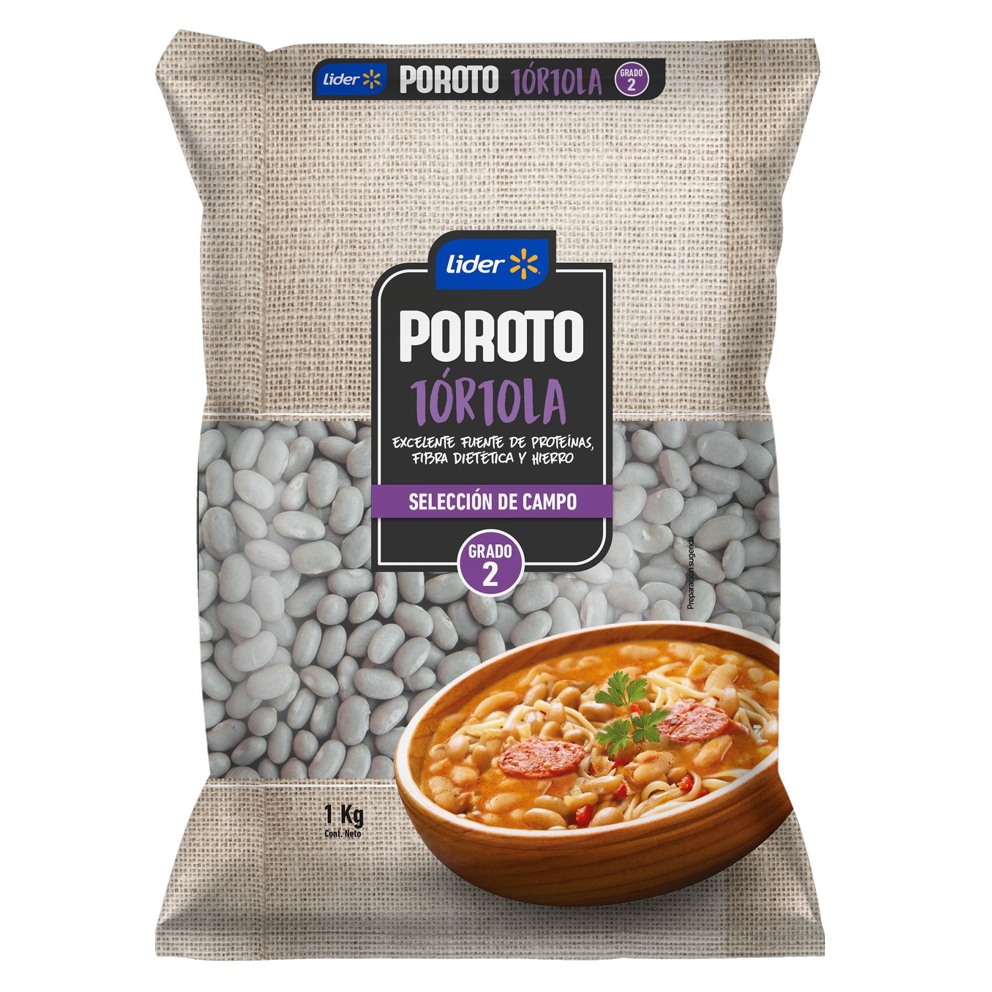 Poroto Tórtola 1 kg Lider
