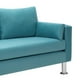 thumbnail image 4 of Sofa Sky 3c Felpa 12 Turquesa, 4 of 5