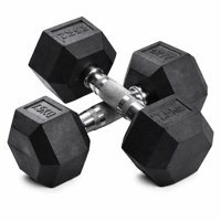 Genérico - Par De Mancuerna Profesional Hexagonal 7.5 Kg Uso Fitness