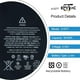 thumbnail image 2 of Bateria A1577 Para iPad Pro 12.9 2015 (1ra Gen) A1652 A1584, 2 of 3
