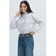 thumbnail image 2 of Polerón Mujer Crop Gris Melange, 2 of 4