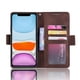 thumbnail image 4 of Funda Tipo Billetera FOXDOCK para iPhone 11 – Tapa Flip con Tarjetero, 4 of 5