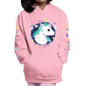 Bagustore - Polerón Estampado Bagù Unicornio Bebe