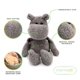thumbnail image 2 of Minihipopótamo de peluche terapéutico que se puede calentar, 2 of 6