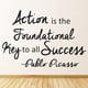 thumbnail image 2 of Decomural Action Is The Key Inspirational WS-41517, 2 of 2