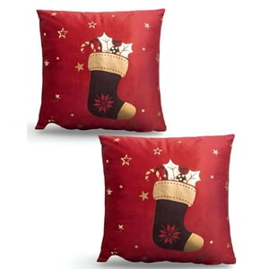 Genérico - Pack De 2 Fundas De Cojin Para Navidad M5