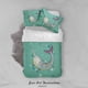 thumbnail image 1 of Juego De Funda Nórdica Ballena De Dibujos Animados 3d, 1 of 3