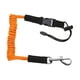 thumbnail image 1 of Correa De Paleta Para Kayak, Herramienta Para Tabla De Surf, Rafting, Canoa, Cuerda De Cordón En Espiral, Color Naranja, 1 of 5