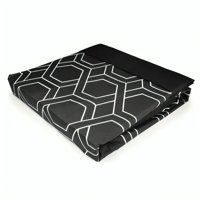 Doral - Sábanas Aterciopelada Composé King Trenza Negro