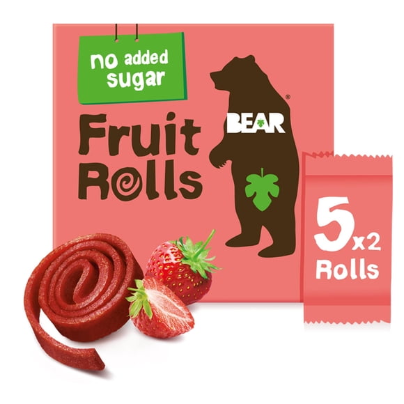 Snack Rollo Frutilla, 100 g
