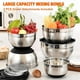 thumbnail image 3 of Umite Chef - Set de 26 piezas de bowls de acero inoxidable para mezclar, 3 of 3