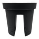 thumbnail image 4 of Macetero Colgante Para Balcon Terraza Plastico Maceta Jardin negro, 4 of 10