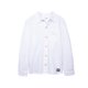thumbnail image 1 of Camisa Bebé Niño 100% Algodón con Bolsillo Delantero Blanco, 1 of 3