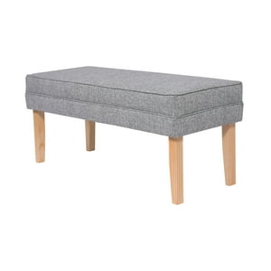 Máxima Design - Banqueta Style Gris Claro Omega 100X40X40 Cm