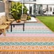 thumbnail image 1 of Alfombra GAOMON 274 cm x 366 cm Impermeable y Reversible para Patio, 1 of 9