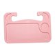 thumbnail image 3 of Escritorio Para Volante De Coche, Mesa De Viaje, Bandeja De Comida Para Coche, Resistente Con Soporte Para Bebidas, Color Rosa, 3 of 5