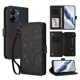 thumbnail image 1 of Funda Cartera Mariposa para [Xiaomi Redmi 13C 4G/5G] con Soporte y Cremallera Negro, 1 of 6