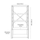 thumbnail image 3 of Repisa O Librero Bruno 4R Con Gabinete, 3 of 3