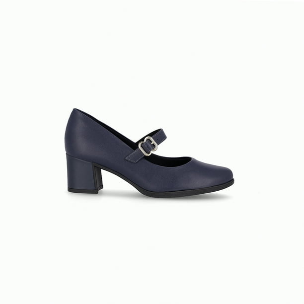 Zapato Mary Jane Mujer Azul Danubia Piccadilly